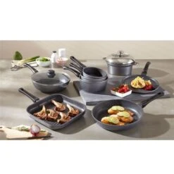 Cocotte Rectangulaire Et Couvercle Revêtement Dur Comme La Pierre 32 Cm -Fournitures Cuisine Boutique 10838 2 2 Cocotte rectangulaire et couvercle revetement Dur comme la pierre 32 cm Mathon