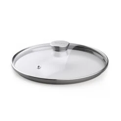 Couvercle Verre Et Inox 16 Cm Salvaspazio