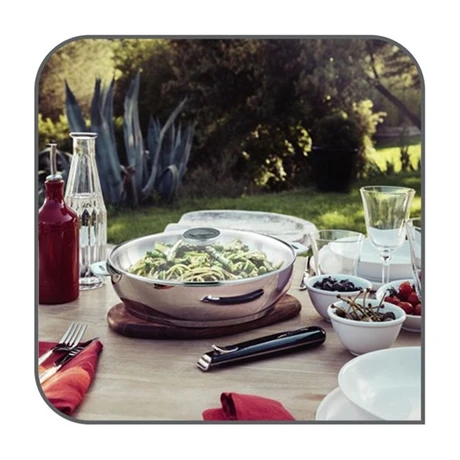 Couvercle Verre Et Inox 16 Cm Salvaspazio 2 Couvercle Verre Et Inox 16 Cm Salvaspazio – Image 2