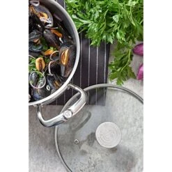 De Buyer Couvercle En Verre 24 Cm -Fournitures Cuisine Boutique 147003 2 2 Couvercle en verre 24 cm De Buyer