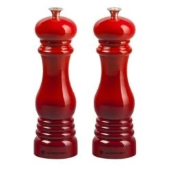 Le Creuset Lot De 2 Moulins à Sel Et à Poivre Cerise