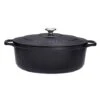 Cocotte Sublime Fonte Ovale 6 L 31 Cm Noir
