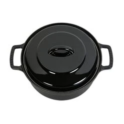 Invicta Cocotte Bistrot Noir 2 à 4 Personnes 20 Cm -Fournitures Cuisine Boutique 213258 2 3 Cocotte bistrot noir 2 a 4 personnes 20 cm Invicta