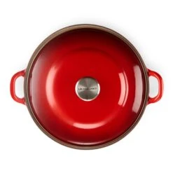 Le Creuset Cocotte Fonte Rond Plume 28 Cm 3,9 L Rouge -Fournitures Cuisine Boutique 21605 3 2 Cocotte fonte rond Plume 28 cm 3 9 L rouge Le Creuset