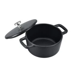 Meilleures ventes -Fournitures Cuisine Boutique 219003 1 1 Set de 2 mini cocottes rondes 10 cm Baumalu