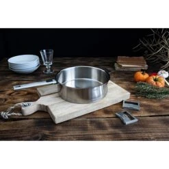 Sauteuse Inox Strate 28 Cm -Fournitures Cuisine Boutique 272023 3 2 Sauteuse inox Strate 28 cm Cristel