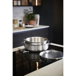 De Buyer Sauteuse Droite Inox Alchimy Loqy 24 Cm -Fournitures Cuisine Boutique 272044 4 1 Sauteuse droite inox Alchimy Loqy 24 cm De Buyer