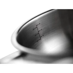 Casserole Inox Castel'Pro 18 Cm -Fournitures Cuisine Boutique 274061 2 3 Casserole inox Castel Pro 18 cm Cristel