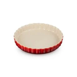 Le Creuset Moule à Tarte Céramique 28 Cm Cerise