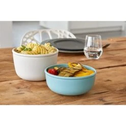 Meilleures ventes -Fournitures Cuisine Boutique 301290 1 2 Bol multifonction Cirqula 3000 ml Nordic White Mepal