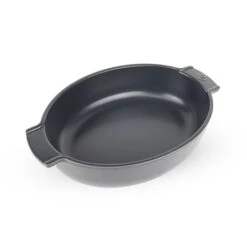 Peugeot Plat Ovale Céramique Ardoise 31 Cm