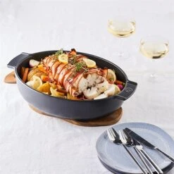 Peugeot Plat à Four Ovale Appolia 40 Cm Ardoise -Fournitures Cuisine Boutique 301331 2 2 Plat a four ovale Appolia 40 cm ardoise Peugeot