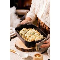 Peugeot Plat à Four Céramique Appolia Rectangulaire Noir Mat 36 Cm -Fournitures Cuisine Boutique 301367 2 2 Plat a four ceramique Appolia rectangulaire noir mat 36 cm Peugeot