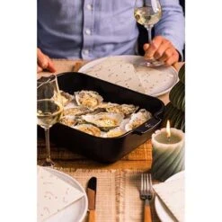 Peugeot Plat à Four Céramique Appolia Rectangulaire Noir Mat 40 Cm -Fournitures Cuisine Boutique 301368 4 3 Plat a four ceramique Appolia rectangulaire noir mat 40 cm Peugeot