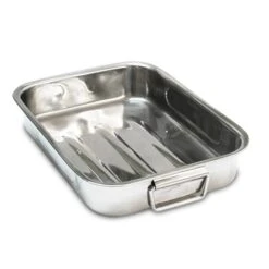 Plat à Four Rectangulaire Inox 30 Cm