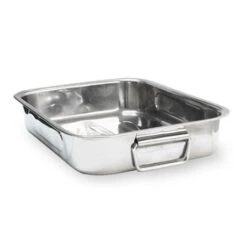 Plat à Four Rectangulaire Inox 30 Cm -Fournitures Cuisine Boutique 37110 2 3 Plat a four rectangulaire inox 30 cm Baumalu