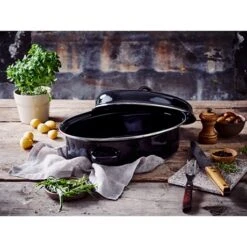BEKA Lot Roaster Roasty'Cook 32 Cm + Grille -Fournitures Cuisine Boutique 389007 2 1 Lot roaster Roasty Cook 32 cm grille Beka