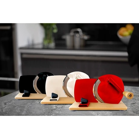 Jupiter Trancheuse Manuelle Lame 17 Cm Et Plateau Bois Massif Crème 2 Jupiter Trancheuse Manuelle Lame 17 Cm Et Plateau Bois Massif Crème – Image 2