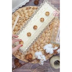 Kit Bûche Tricot -Fournitures Cuisine Boutique 500016 3 2 Kit Buche tricot Scrapcooking