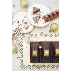 Kit Bûche Royale -Fournitures Cuisine Boutique 500048 4 2 Kit Buche Royale Scrapcooking