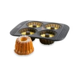Moule Silicone 4 Mini-kouglofs