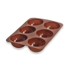 Flexi'plaque Silicone 6 Demi-sphères 6,5 Cm -Fournitures Cuisine Boutique 512183 2 1 Flexi plaque silicone 6 demi spheres 6 5 cm Mathon