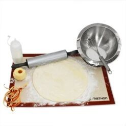 Grand Tapis De Cuisson Professionnel Silicone Et Fibre De Verre 58 Cm -Fournitures Cuisine Boutique 512189 2 4 Grand tapis de cuisson professionnel silicone et fibre de verre 58 cm Mathon