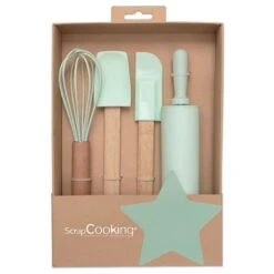 Coffret Pour Enfants 4 Ustensiles De Pâtisserie