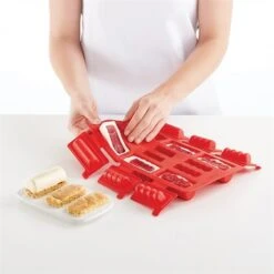 Lekue Kit Mini Bûches Rondes Silicone Platinium -Fournitures Cuisine Boutique 51452 3 4 Kit mini buches rondes silicone platinium Lekue