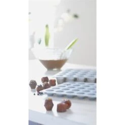 Lot 2 Grandes Plaques Silicone Mini-canelés Et Financiers -Fournitures Cuisine Boutique 519025 2 1 Lot 2 grandes plaques silicone mini caneles et financiers Mathon