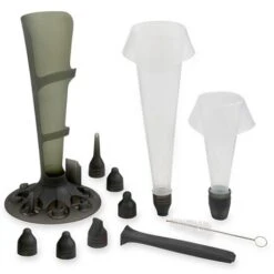 Lot Set Poche à Douille Et Flexi' Plaque 12 Choux -Fournitures Cuisine Boutique 519068 4 1 Lot set poche a douille et Flexi plaque 12 choux Mathon