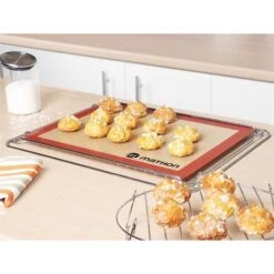 Lot De 2 Tapis De Cuisson Professionnels En Silicone -Fournitures Cuisine Boutique 519074 2 1 Lot de 2 Tapis de cuisson professionnels en silicone Mathon