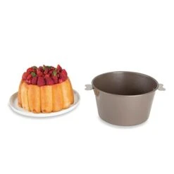 Moule à Charlotte Acier Revêtu Antiadhérent 18 Cm -Fournitures Cuisine Boutique 54137 3 7 Moule a charlotte acier revetu antiadherent 18 cm Mathon