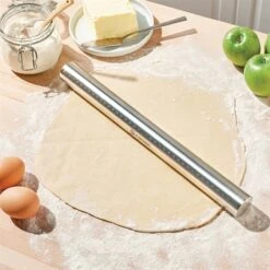 Rouleau à Pâtisserie Inox 40 Cm