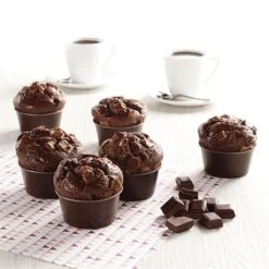 6 Moules à Muffin Individuels