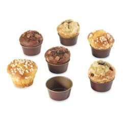 6 Moules à Muffin Individuels -Fournitures Cuisine Boutique 54412 2 4 6 moules a muffin individuels Gobel