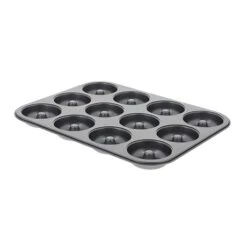 De Buyer Plaque 12 Minis Savarins Ou Babas Au Rhum Acier