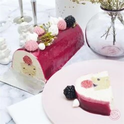 Moule à Bûche En Inox XXL -Fournitures Cuisine Boutique 571008 2 3 Moule a buche en inox XXL Scrapcooking