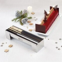 Gouttière à Bûche Démontable En Inox 30 Cm -Fournitures Cuisine Boutique 573026 4 4 Gouttiere a buche demontable en inox 30 cm Mathon