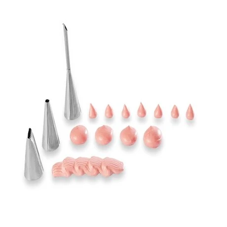 Set De 3 Douilles En Inox Spécial Déco 2 Set De 3 Douilles En Inox Spécial Déco – Image 2