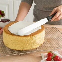 Set Couteau à Génoise Spatule à Glaçage Et Cercle à Trancher Extensible Inox -Fournitures Cuisine Boutique 579034 2 1 Set couteau a genoise spatule a glacage et cercle a trancher extensible inox Mathon