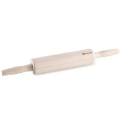 Rouleau à Pâtisserie En Hêtre Avec Poignées 38 Cm