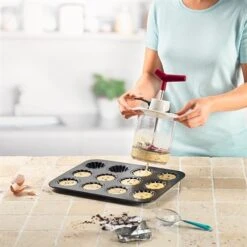 Batteur à Pâte Mécanique -Fournitures Cuisine Boutique 653405 2 3 Batteur a pate mecanique Betty Bossi