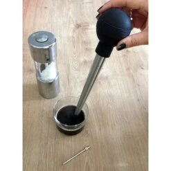 Poire à Jus Inox 26 Cm -Fournitures Cuisine Boutique 670107 2 4 Poire a jus inox 26 cm