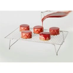 Lot Volette Rectangulaire En Inox Avec Tapis De Cuisson En Silicone -Fournitures Cuisine Boutique 67961 2 3 Lot Volette rectangulaire en inox avec tapis de cuisson en silicone Mathon