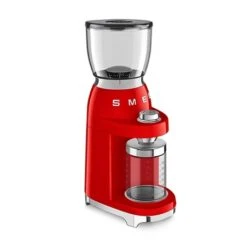 Smeg Broyeur à Café Rouge 150 W CGF01RDEU -Fournitures Cuisine Boutique 700012 3 1 Broyeur a cafe rouge 150 W CGF01RDEU Smeg