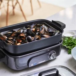 Cuisinart Multicuiseur électrique Cooking 4,7 L 1400 W Bleu Nuit 7 Cuisinart Multicuiseur électrique Cooking 4,7 L 1400 W Bleu Nuit -Fournitures Cuisine Boutique 713018 3 3 Multicuiseur electrique Cooking 4 7 L 1400 W bleu nuit Cuisinart