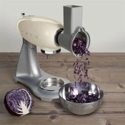 Smeg Tranchoir Et Râpe à Cylindres SMSG01 Pour Robot Sur Socle -Fournitures Cuisine Boutique 720058 4 1 Tranchoir et rape a cylindres SMSG01 pour robot sur socle Smeg