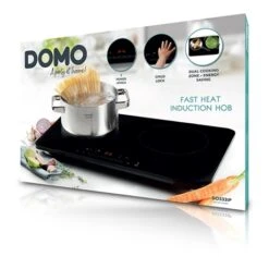 Domo Plaque Induction Double 3500 W DO333IP -Fournitures Cuisine Boutique 740021 3 2 Plaque induction double 3500 W DO333IP Domo