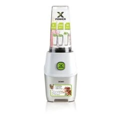 Domo Blender Xpower Et 3 Bouteilles 1000 W DO700BL -Fournitures Cuisine Boutique 760074 4 1 Blender Xpower et 3 bouteilles 1000 W DO700BL Domo